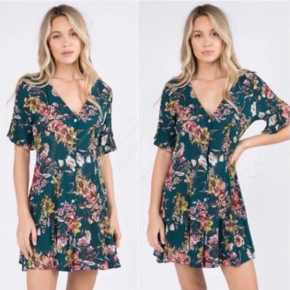 Floral Mini Dress